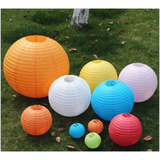 Lồng đèn giấy trang trí 20cm-25cm