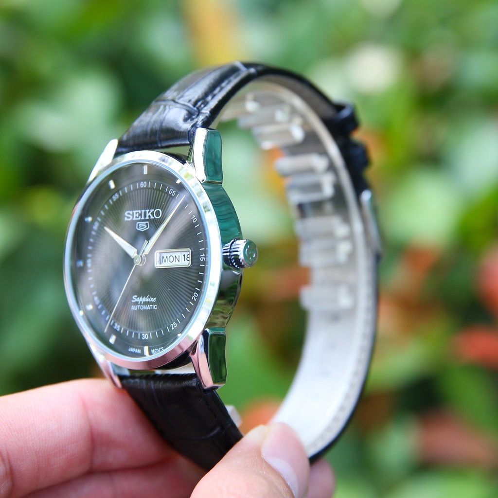 Đồng Hồ - Đồng Hồ Nam Seiko - Dây Da Cao Cấp - Máy Pin Kim Trôi - Hiển Thị 2 Lịch Sang Trọng - Bảo Hành 12 Tháng | BigBuy360 - bigbuy360.vn