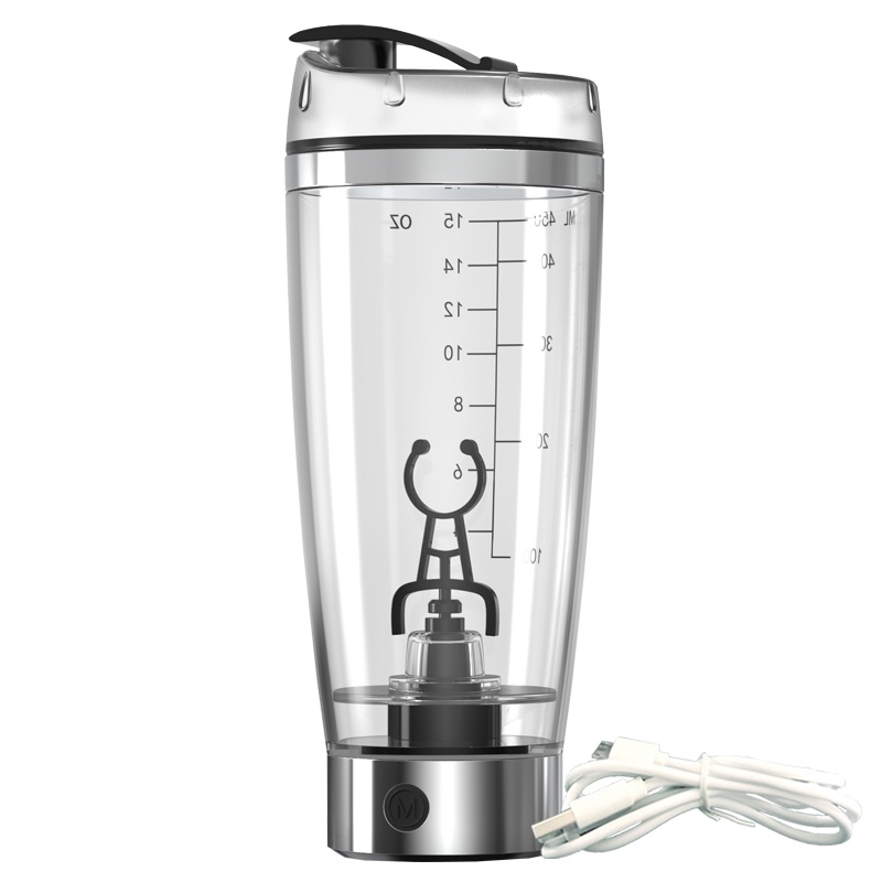 Cốc Lắc Pha Cà Phê Sữa Dung Tích 600Ml Sạc Usb Tiện Dụng