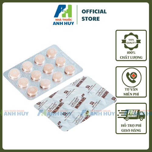 Kẹo Ngậm Bổ Phế Nam Hà XC H/2x12v