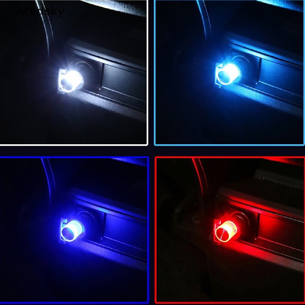 Đèn LED USB Mini Tạo Không Khí Trang Trí Xe Hơi