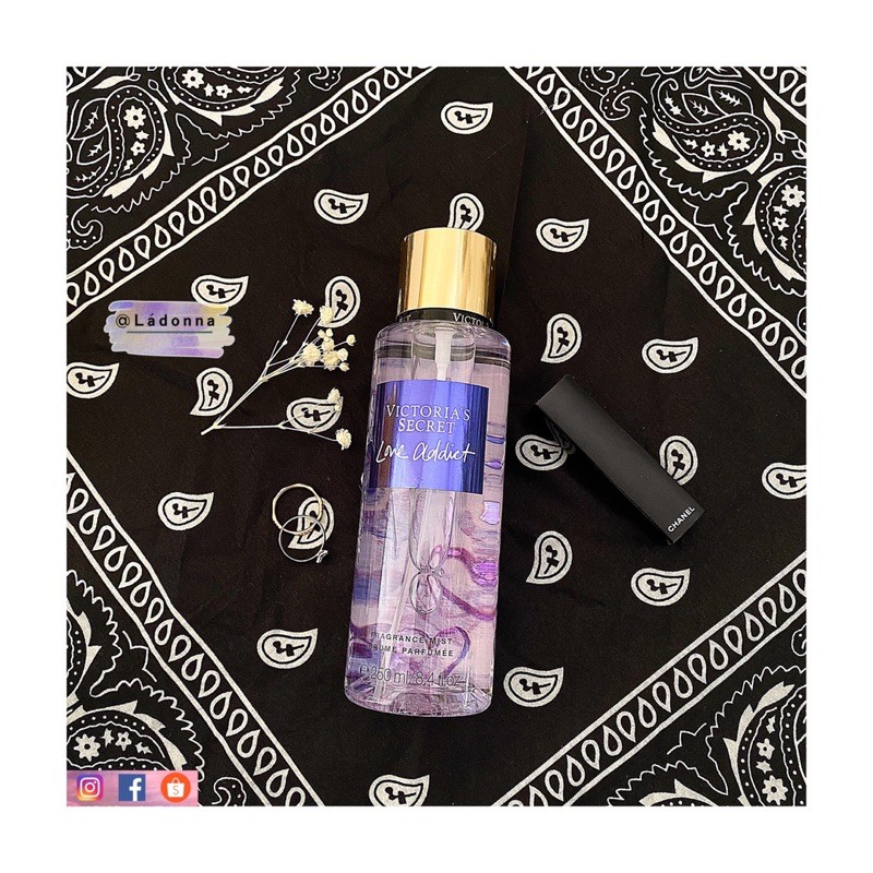 Xịt thơm dưỡng thể toàn thân Bodymist Love Addict- Victoria's Secret | Thế Giới Skin Care