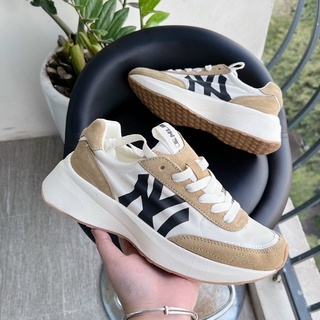 [HT SNEAKER] Giày Sneaker MLB Chunky Jogger Vàng-Be-Xám Ảnh Thật