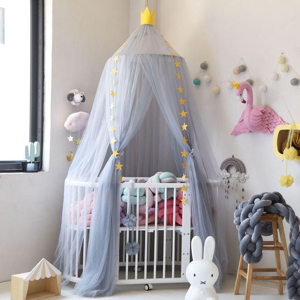 Mùng Chống Muỗi Cỡ Lớn Treo Nôi Em Bé Trang Trí Phòng Khách
