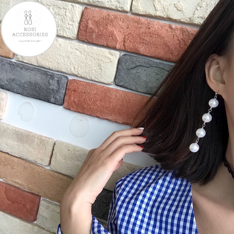 Khuyên Tai Nữ Dáng Dài Rubi