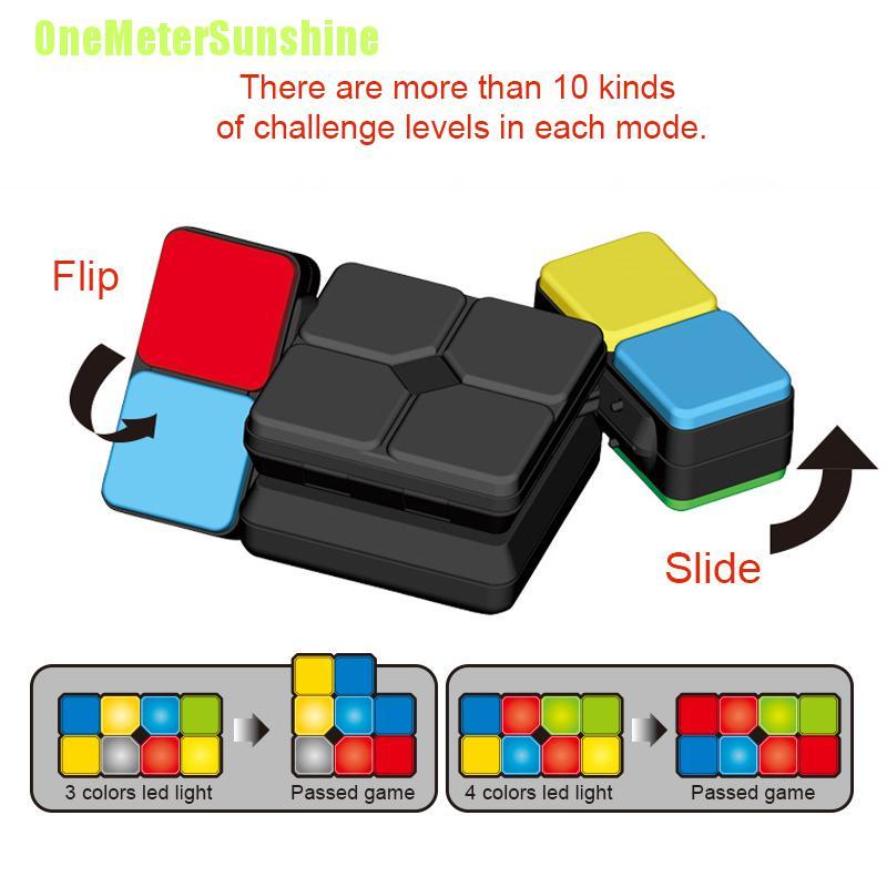 Khối Rubik Đồ Chơi Có Đèn Và Nhạc Thú Vị Cho Bé