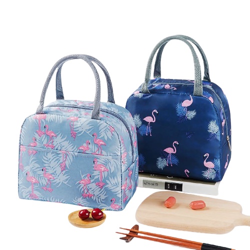 [Thánh văn phòng] Túi giữ nhiệt cơm văn phòng cao cấp họa tiết Hàn Quốc