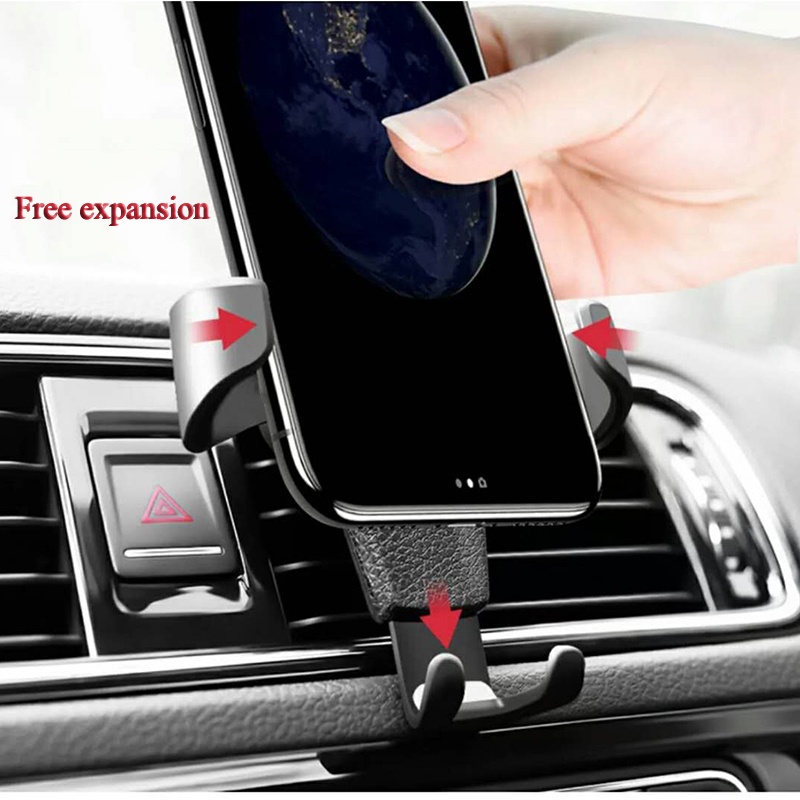 Giá Đỡ Điện Thoại Gắn Lỗ Thông Gió Xe Hơi Cho Huawei Xiaomi