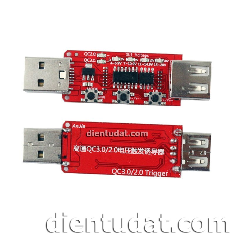 Mạch QC 2.0/3.0 Trigger Tester