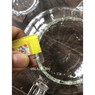 Bộ ấm chén pha trà thủy tinh Zeno SET51