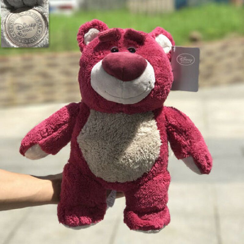 Đồ chơi nhồi bông gấu dâu Lotso 25cm phim Toy Story4 15/25/35cm