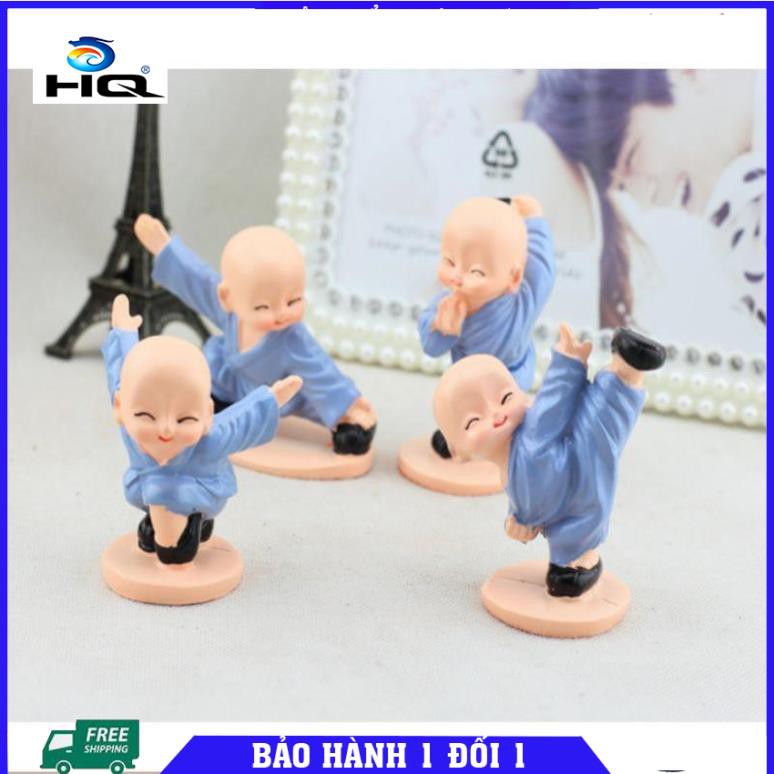 ❤️ Bộ 4 tượng chú tiểu luyện công - 206670 ❤️