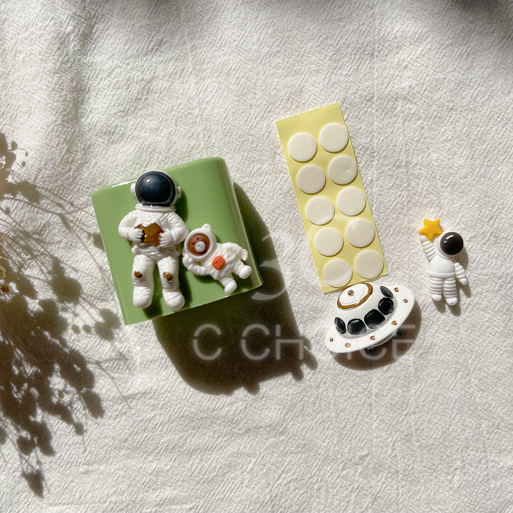 Phụ kiện dán trang trí đồ dùng hình dạng hoạt hình dễ thương