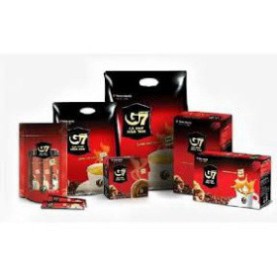 Cà Phê G7 3in1 Hộp 21 Gói x 16g/gói Trung Nguyên Hòa Tan Uống Liền Coffee FREE SHIP Cafe Trung Nguyên G7 3 Trong 1