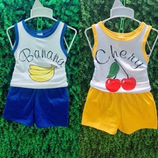 COMBO 5 BỘ 3 LỖ HOA QUẢ CHO BÉ