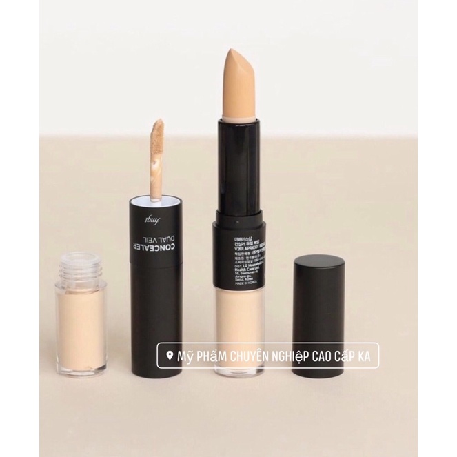 Che khuyết điểm 2 đầu The Face Shop fmgt Concealer Dual Veil