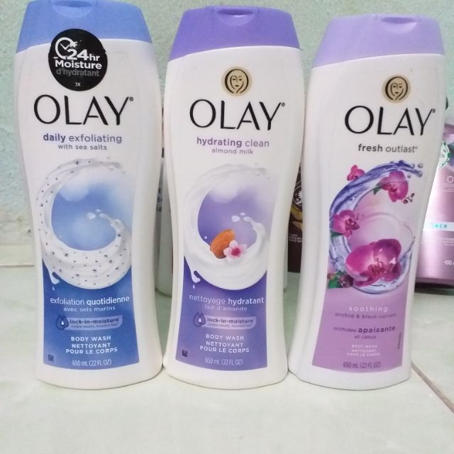 Sữa Tắm OLAY Mỹ Các Mùi 650ml