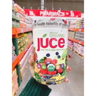 Bột trái cây và rau củ Organic Juce 345g