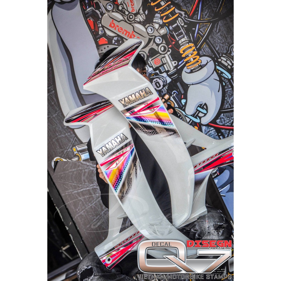 Tem rời SIRIUS 110 trắng hồng