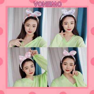 Băng đô cài tóc Vonemo nhiều màu xinh xắn BD33