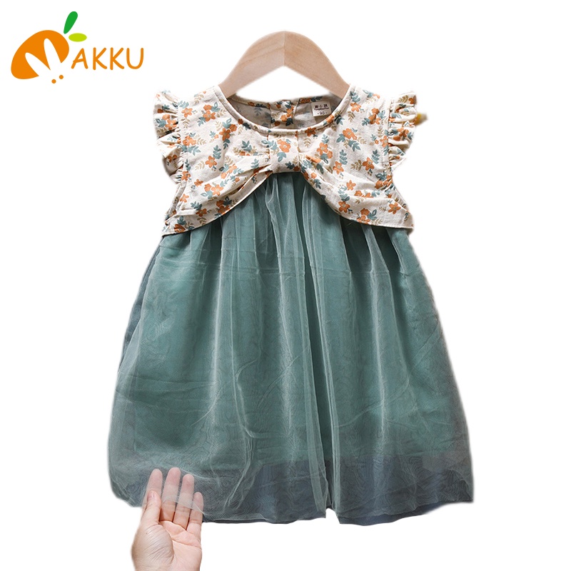 Đầm Công Chúa In Hoa Kiểu Phương Tây Xinh Xắn Cho Bé Gái