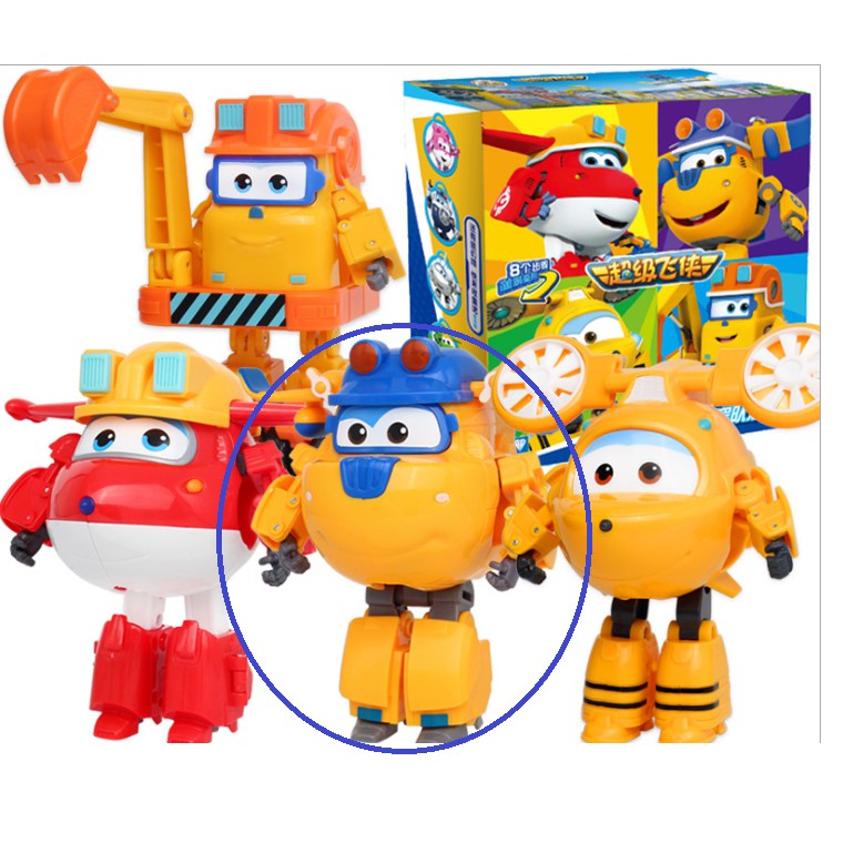 Super wings ĐỘi bay siêu đẳng đồ chơi trẻ em mô hình máy bay Donnie Team Xây Dựng MẪU MỚI cỡ lớn