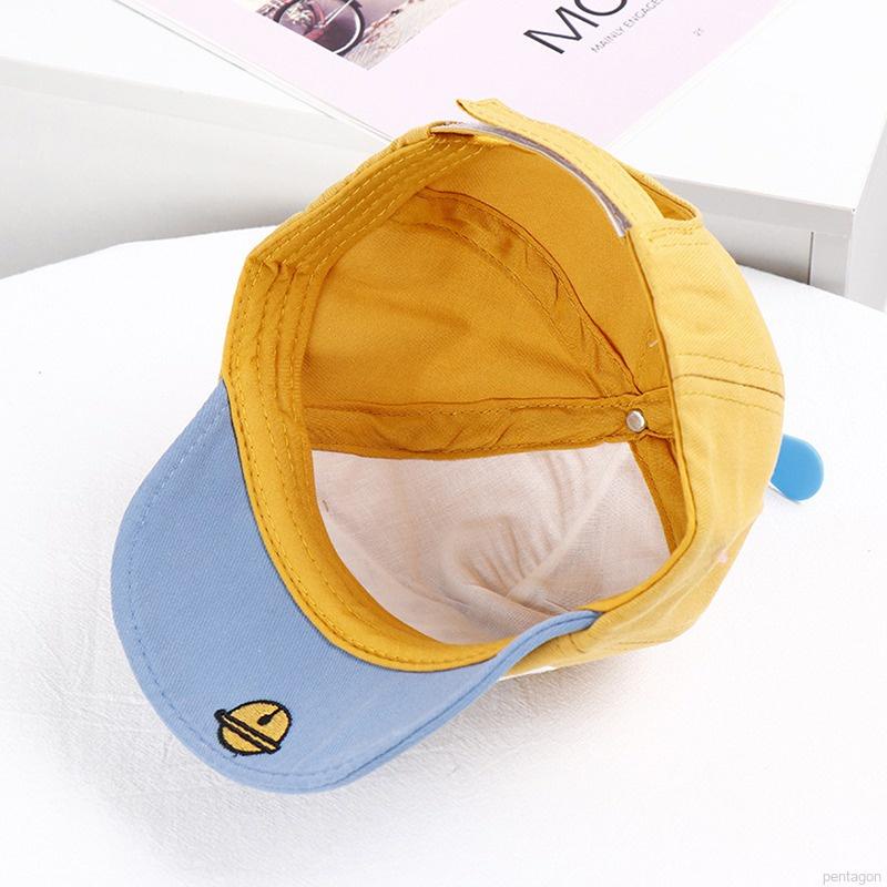 Mũ Lưỡi Trai Che Nắng Chất Liệu Mềm Mại Thoáng Khí In Họa Tiết Hoạt Hình Dễ Thương Thời Trang Cho Bé