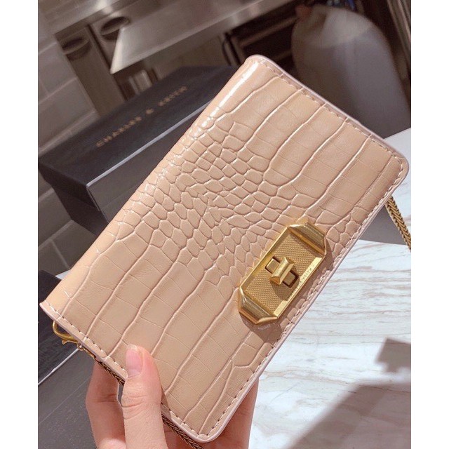 Túi Đeo Chéo Nữ CNK Da Rắn Size 18 | BigBuy360 - bigbuy360.vn