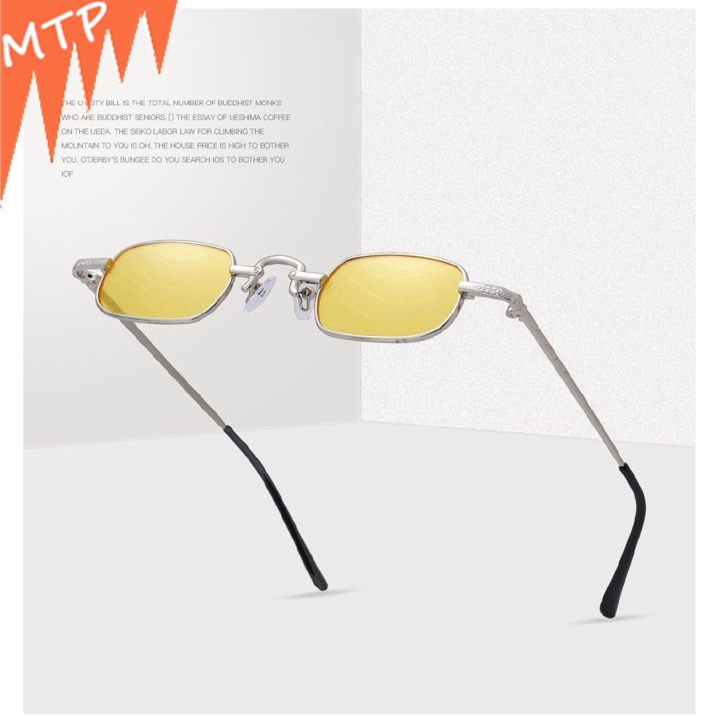 [cod] Hip-hop Sunglasses Bright Sunglasses Unisex Metal Frame Sunglasses | BigBuy360 - bigbuy360.vn