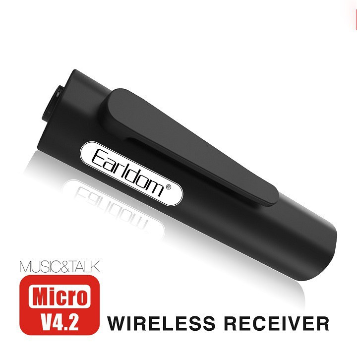 Tai Nghe Có Dây Earldom M37 Kèm Thiết Bị Thu Bluetooth Và Microphone Jack Chân 3.5mm