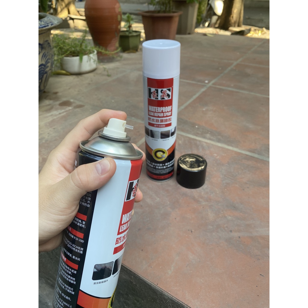 Bình sơn xịt chống thấm  dột đa năng dung tích 720ml 650 ml hay 450ml Công nghệ Nhật hàng loại 1