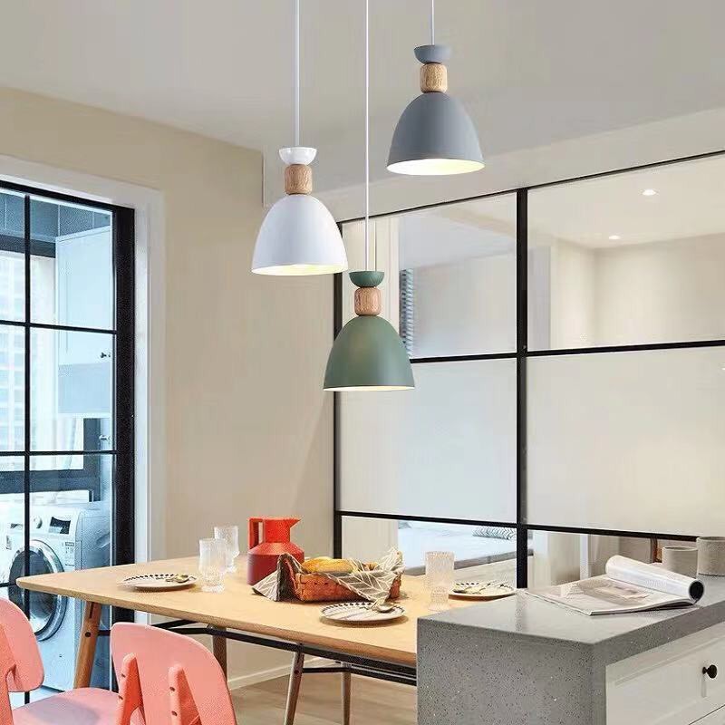 Bộ 3 đèn thả Decor trang trí bàn ăn phòng khách hiện đại ( đã kèm bóng)
