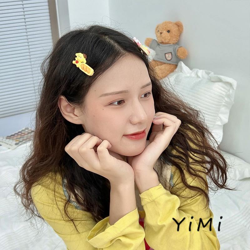 kẹp tóc hoạt hình phong cách hàn quốc Kẹp Tóc Mái Bên Họa Tiết Hoạt Hình Sanrio Ngọt Ngào Dễ Thương Phong Cách Hàn Quốc Cho Bé Gái