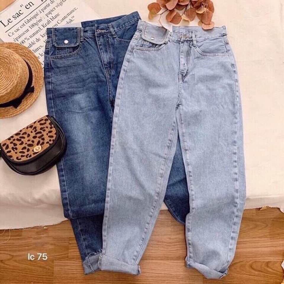 Quần baggy túi nắp	lưng cao trẻ trung hot trend 2020 - ảnh thật | BigBuy360 - bigbuy360.vn