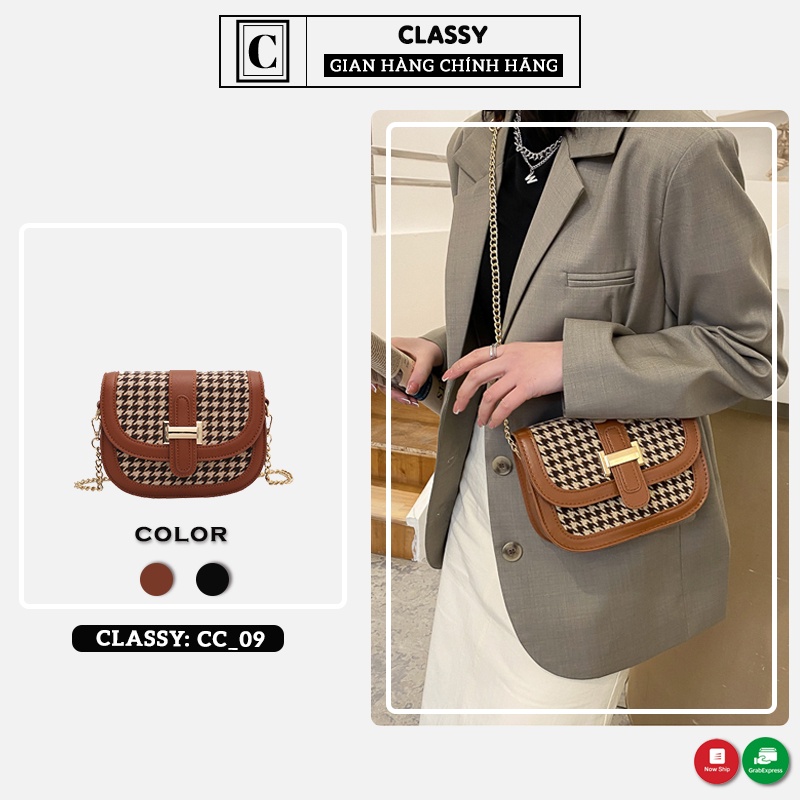 Túi Đeo Chéo Nữ Mini Đẹp Đi Chơi Đựng Điện Thoại Da Mềm Thời Trang Hàn Quốc CLASSY STORE_C6