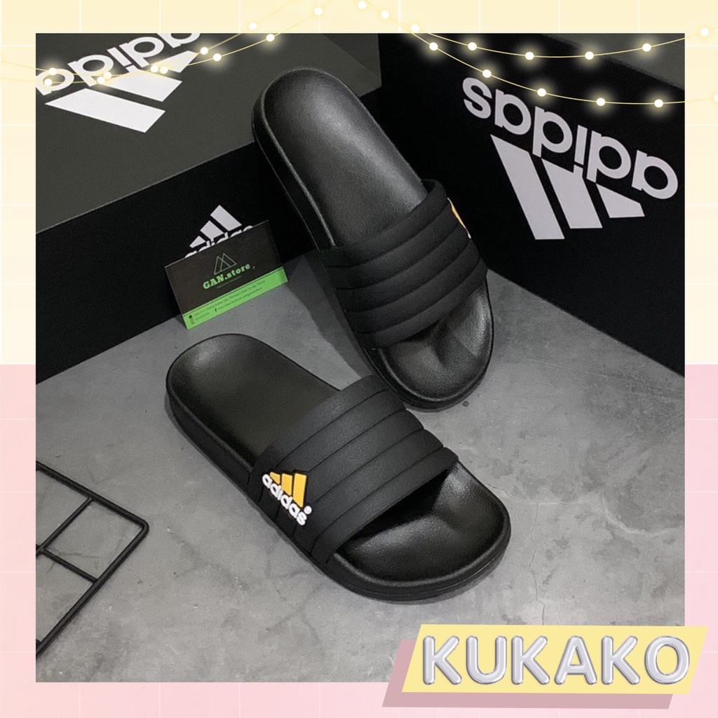 Dép BLACK nam nữ thời trang quai ngang HOTTREND