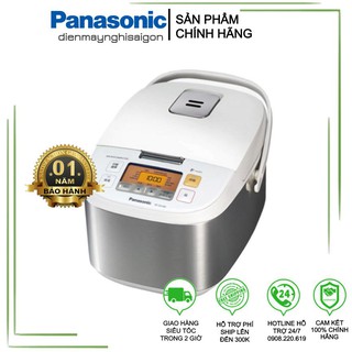 [Chính hãng - Bảo hành 1 năm] Nồi Cơm Điện Tử Panasonic PANC-SR-ZG185SRAM (1.8L) - Hàng Chính Hãng