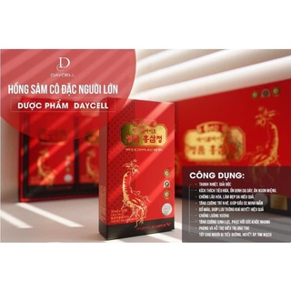 hồng sâm người lớn daycell