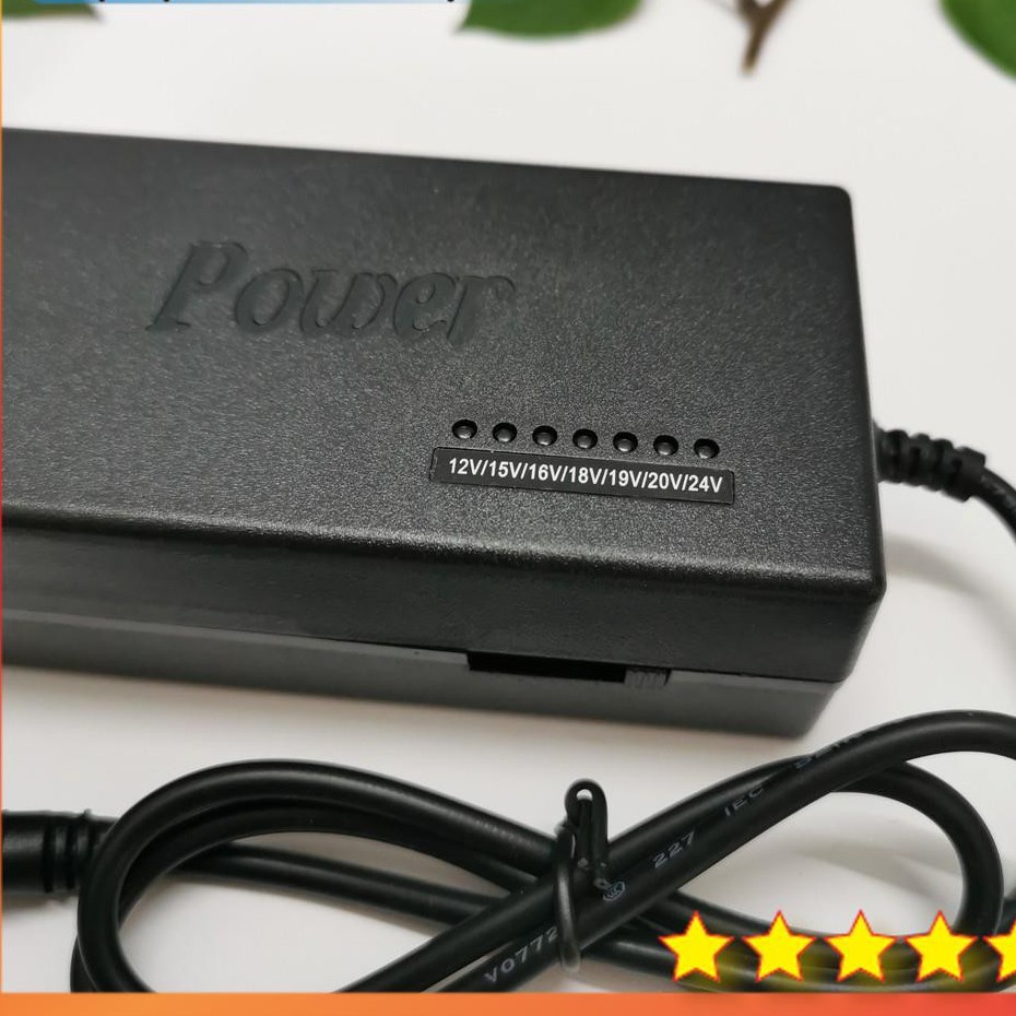 Sạc latop đa năng 12v-24v 8 đầu sạc khác nhau cho tất cả các loại laptop