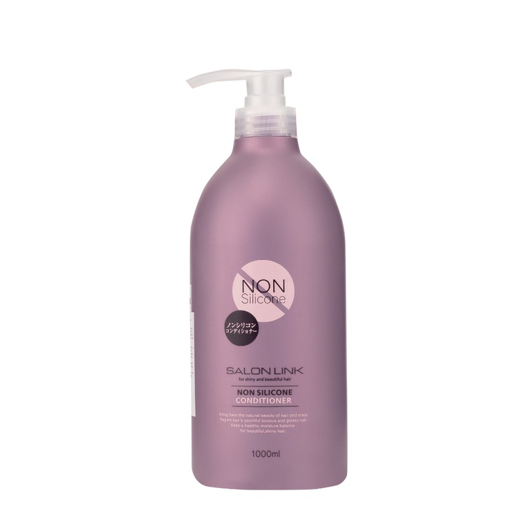 Combo 3 chai dầu xả Siêu dưỡng Salon Link không chứa Silicon, dầu gội phục hồi tóc hư tổn (1000ml)