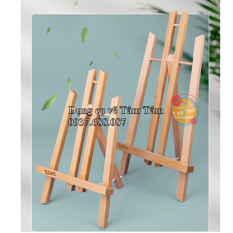 Giá vẽ 3 tấc / 4 tấc Mont Marte  MEA0014/ MEA00 15-  Giá vẽ gỗ để bàn