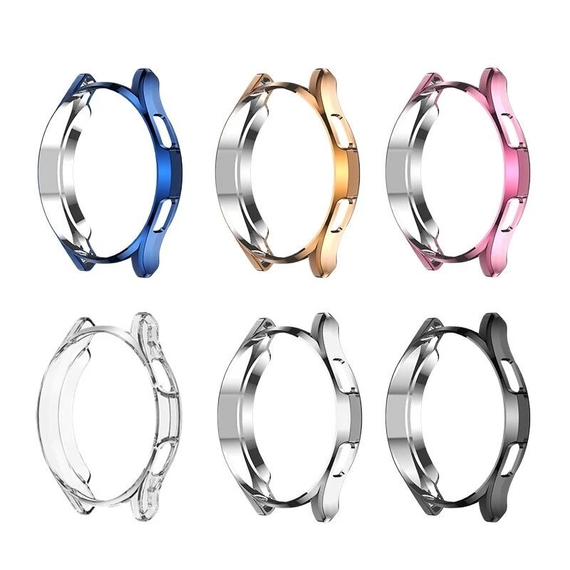 Vỏ TPU bảo vệ màn hình cho đồng hồ thông minh Samsung Galaxy Watch 4 40mm 44mm 42mm 46mm