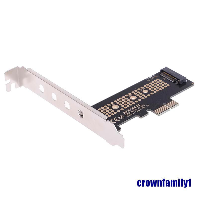 < Crownfamily1 > X4 X2 M.2 Ngff Ssd Sang Pcie X1 Converter Card Adapter Pcie X1 To M.2