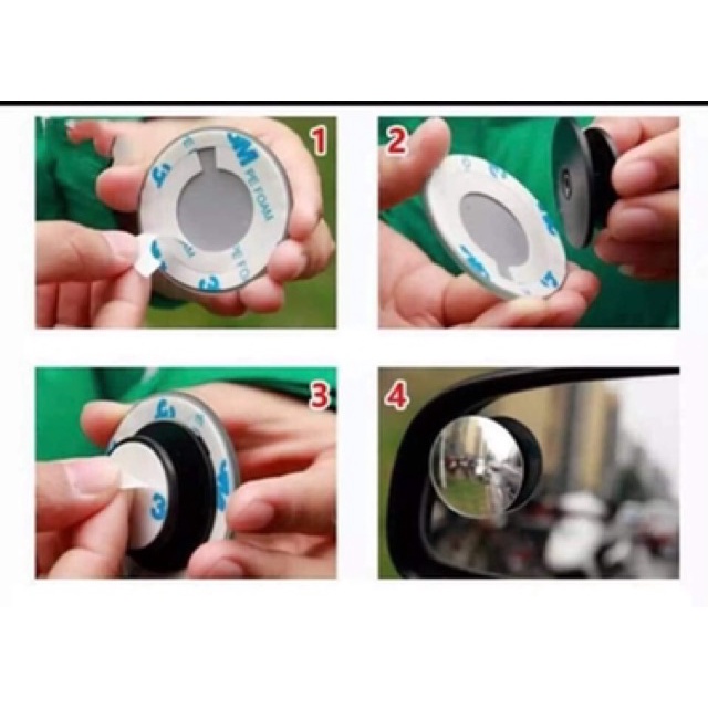 gương cầu lồi xoay 360 độ ( không viền hàng đẹp ) Giá Rẻ