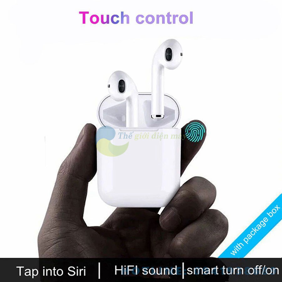 [ SALL OFF ] [Mã ELMSHX hoàn 8% xu đơn 500K] Tai nghe bluetooth I12 TWS - Bảo hành 6 tháng - Shop Thế giới điện máy .