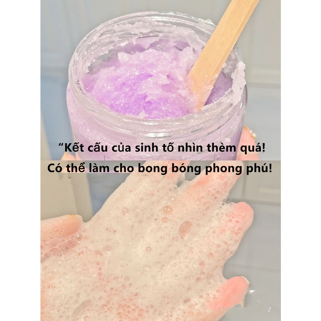 Muối biển tẩy tế bào chết kiềm dầu làm sạch da 300ml