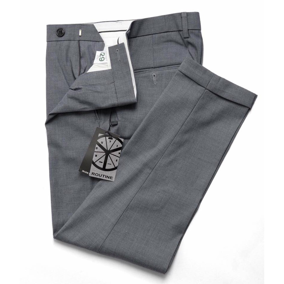 Quần tây xám mịn không xù | BigBuy360 - bigbuy360.vn