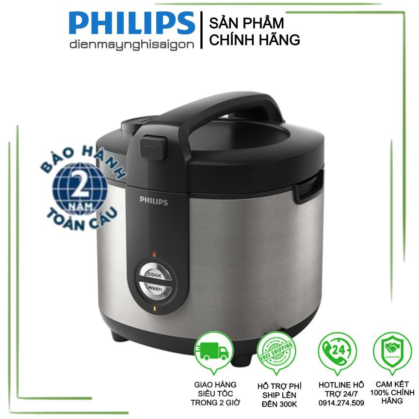 [Chính hãng - Bảo hành 2 năm] Nồi cơm điện Philips HD3132/66