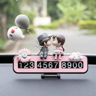 🌈 Bảng Số Điện Thoại 🌈 Đỗ Xe Hơi Tạm Thời Thiết Kế Sáng Tạo Dễ Thương