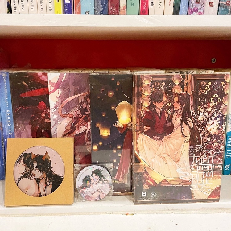 Thiên Quan Tứ Phúc 1-2-3-4 (Bản thường) & Lót Ly Gốm & Boxset Thiên Quan